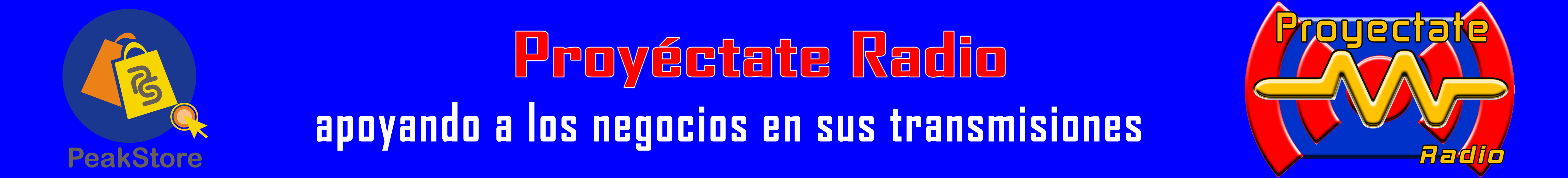 Banner publicitario Proyectate Radio